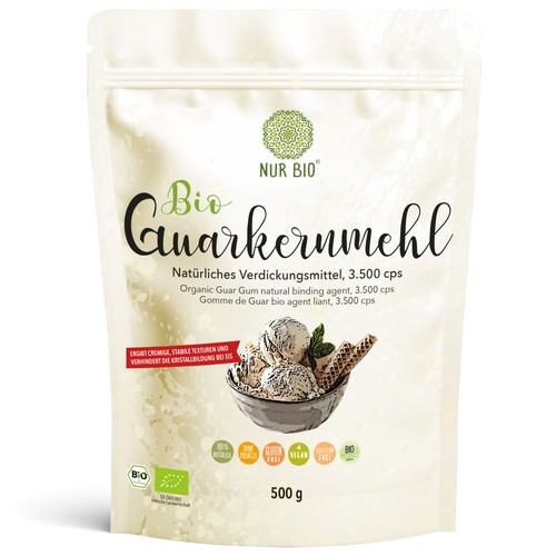 Nur bio guarkernmehl - bio®,