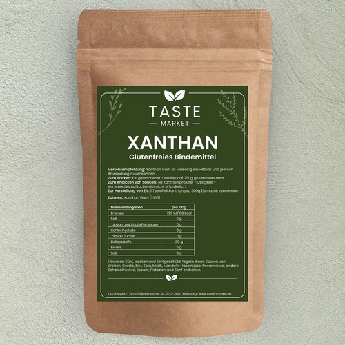 Xanthan gum glutenfrei - xanthan,