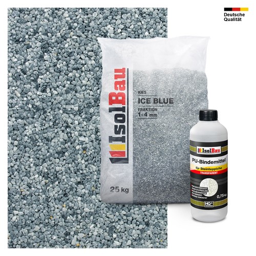 Steinteppich set ice blue - steinteppich,